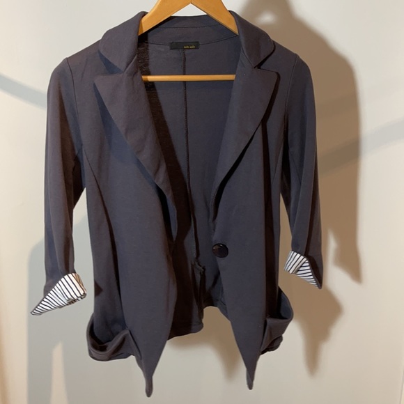 Soft Grey Blazer - Picture 2 of 6